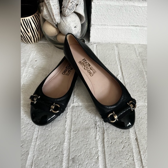 Salvatore Ferragamo Ballerinas Flats Ballet Size 9 - Picture 1 of 14